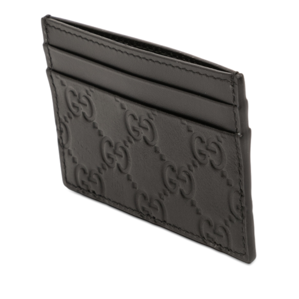 Pre-Loved Gucci Guccissima Card Holder - Picture 2 of 9